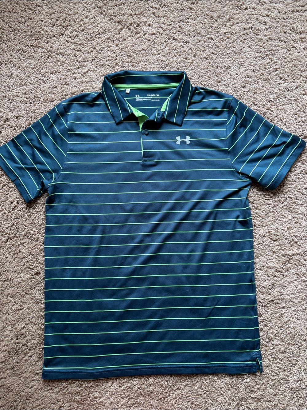 Under Armour Boys Dri-fit Polo Size XL